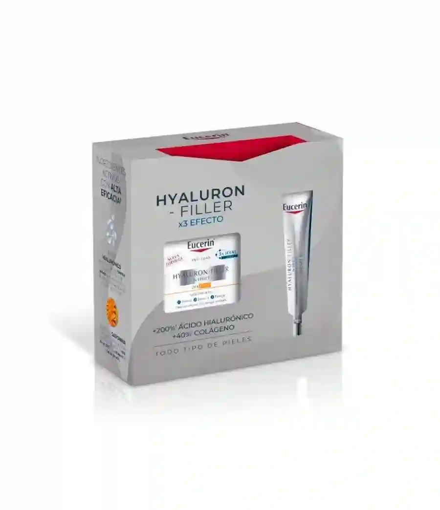 Eucerin Hyaluron-Filler X3 Spf30 Cofre effect