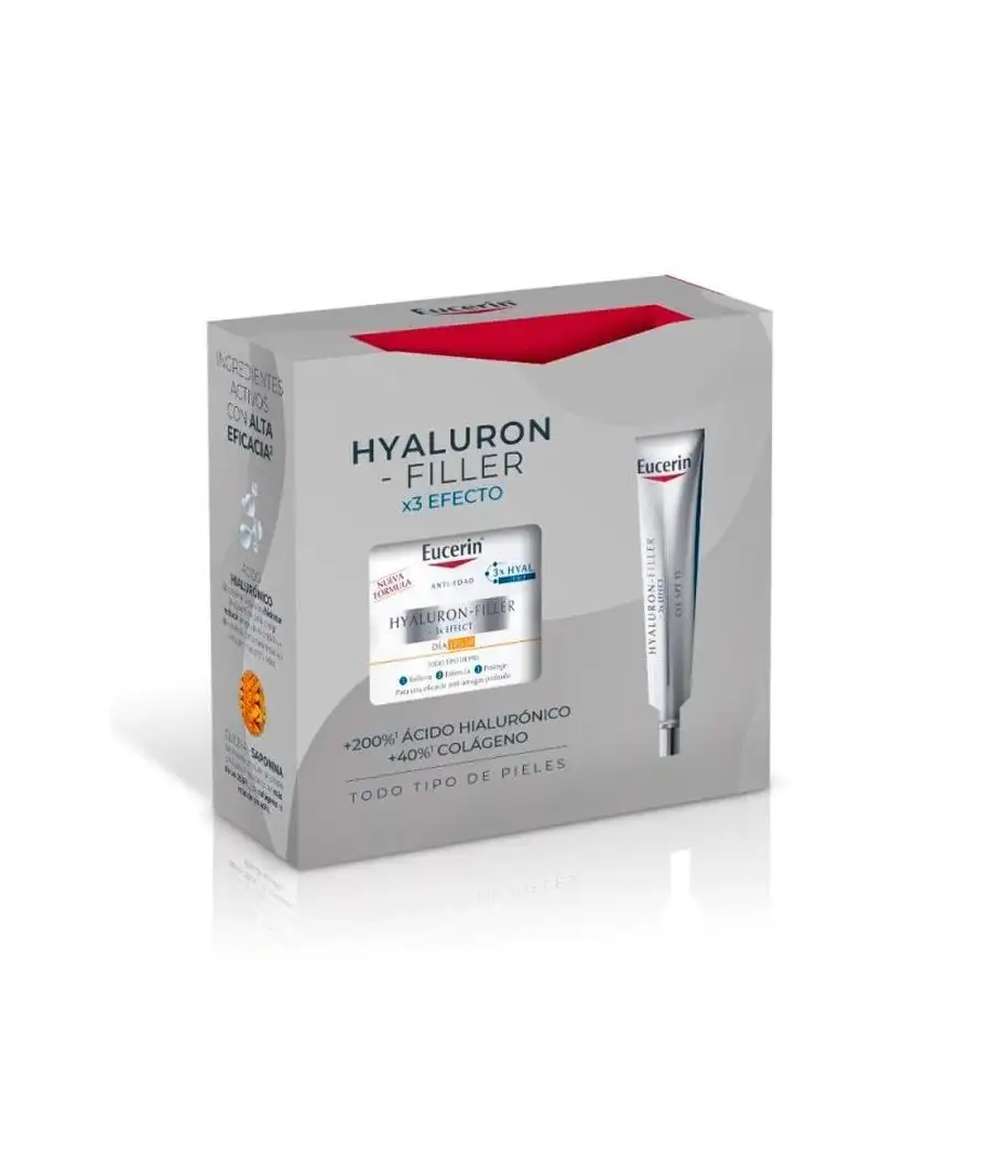 Eucerin Hyaluron-Filler X3 Spf30 Cofre effect