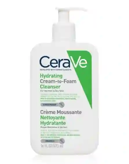 Cerave Limpiador Crema Hidratante Espumosa 473 ml