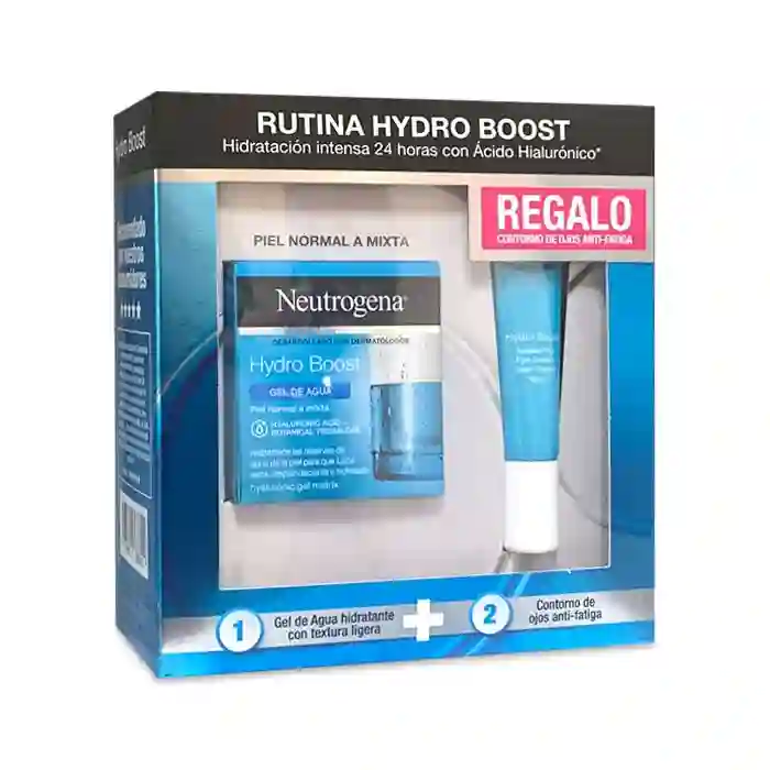 Neutrogena Hydro Boost Gel de Agua 50 ml + Contorno Ojos Anti-fatiga 15 ml