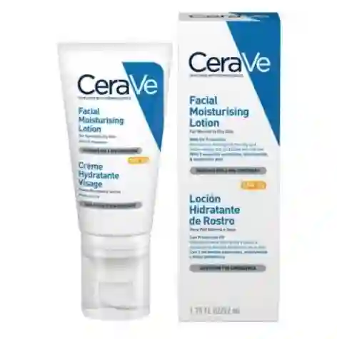 Cerave Loción Hidratante de Rostro SPF30 52 ml
