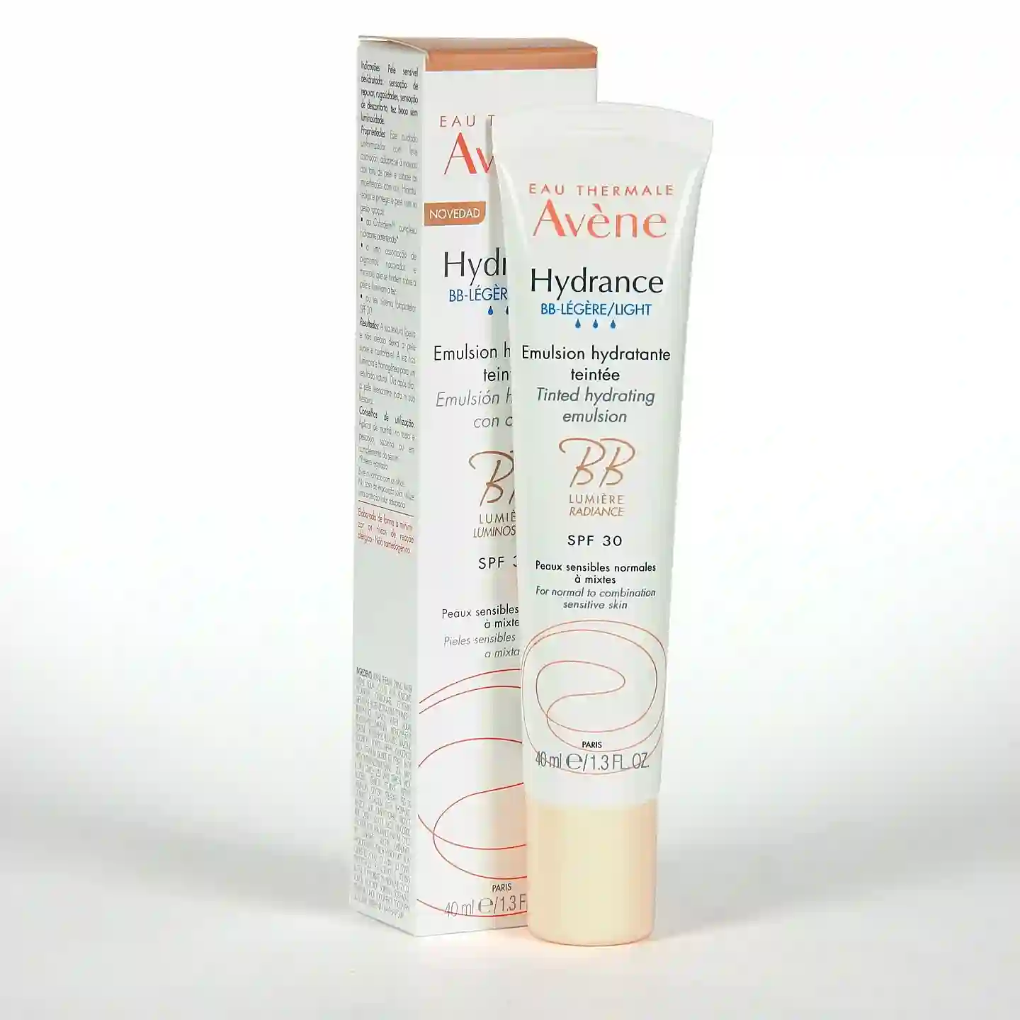 AVENE HYDRANCE EMULSION BB Light SPF 30 Color 40ml