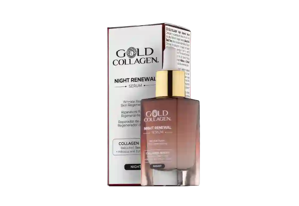 Gold Collagen Night Renewal Serum 30 ml