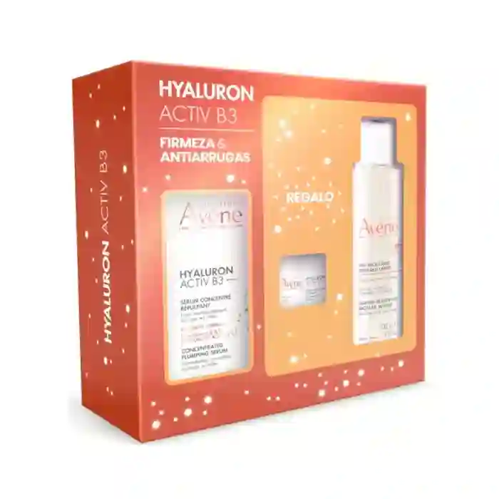 Avène Hyaluron Activ B3 Sérum Concentrado 30 ml + Crema Regeneradora 7 ml + Agua Micelar 100 ml