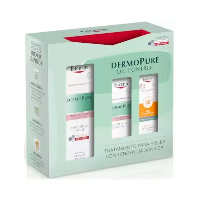 Eucerin Dermopure Serum + Gel + SPF50