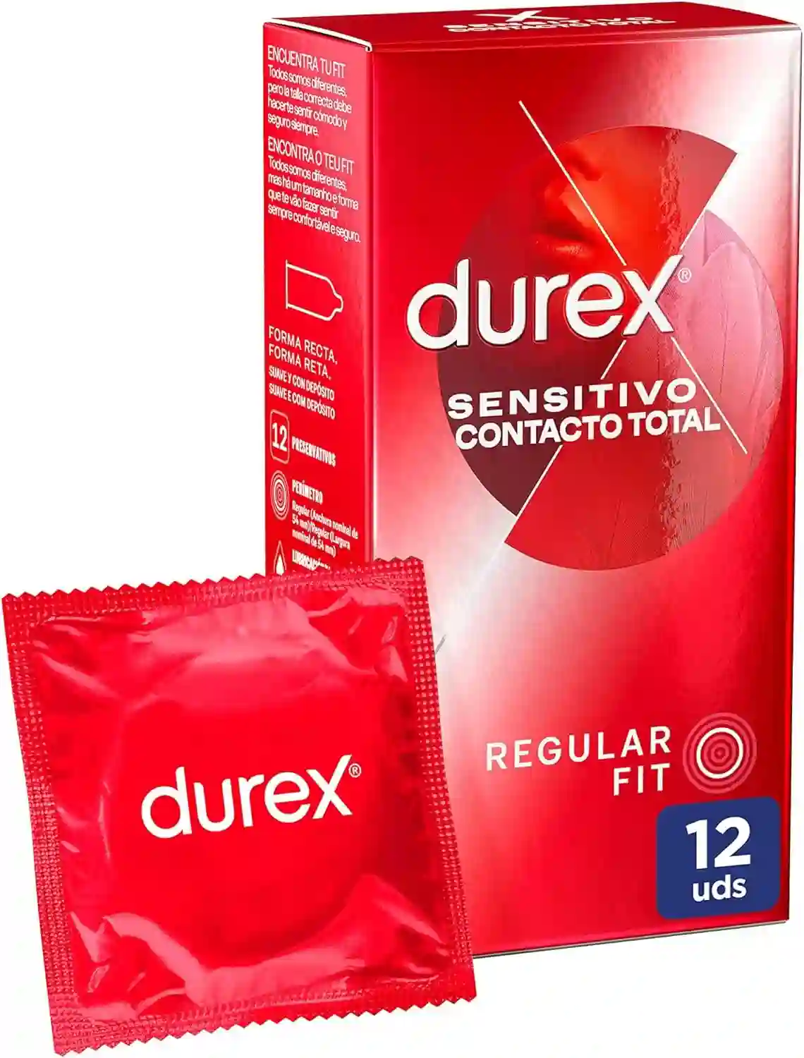 Preservative Durex Total contact 12 units