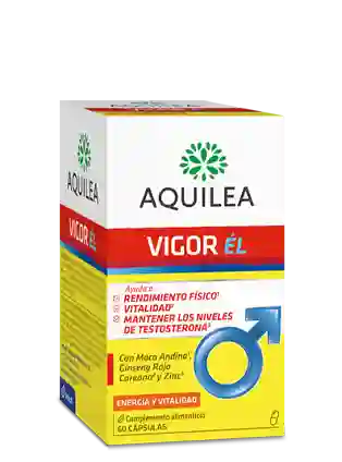 Aquilea vigor for him 60 capsules with Korean red ginseng