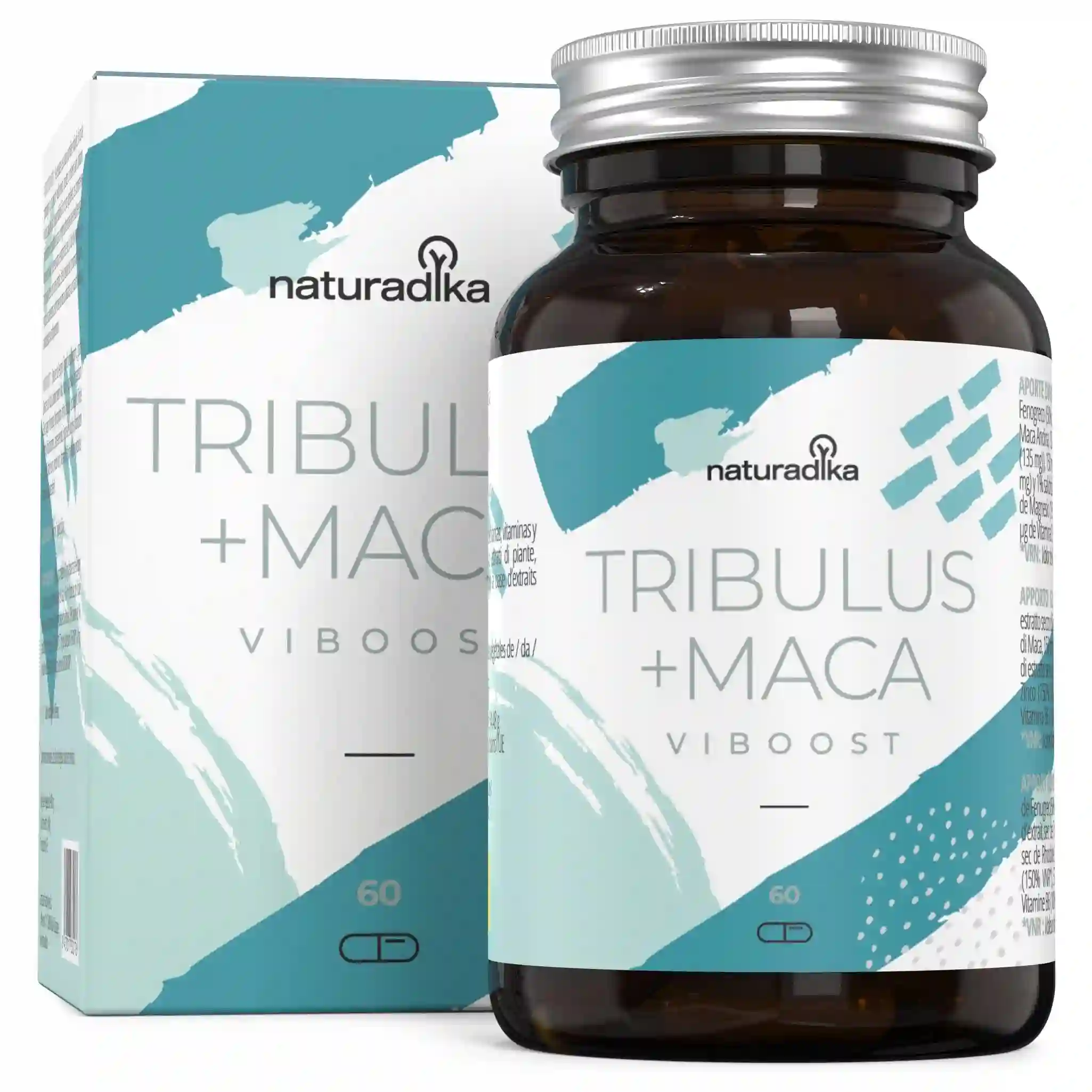Naturadika tribulus+maca viboost 60 capsules