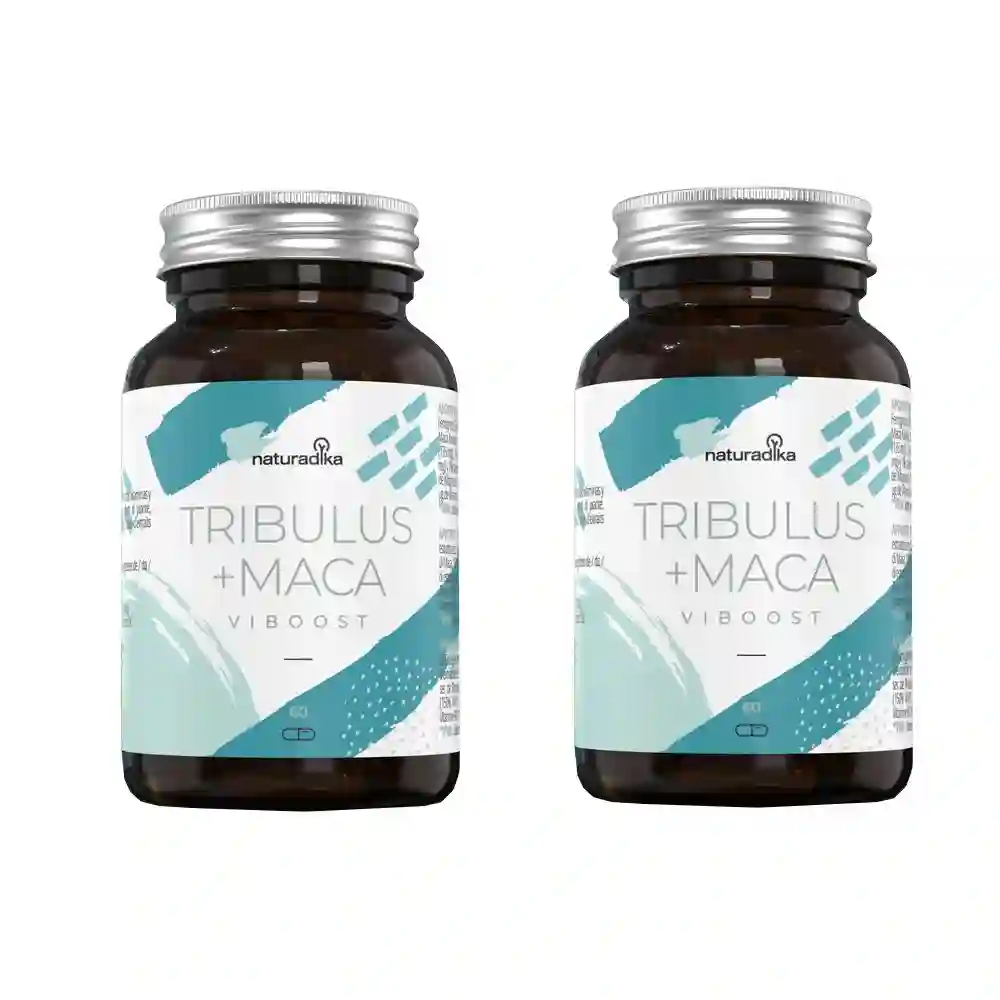 NATURADIKA TRIBULUS+MACA VIBOOST 2x60 CAPSULAS DUPRO!