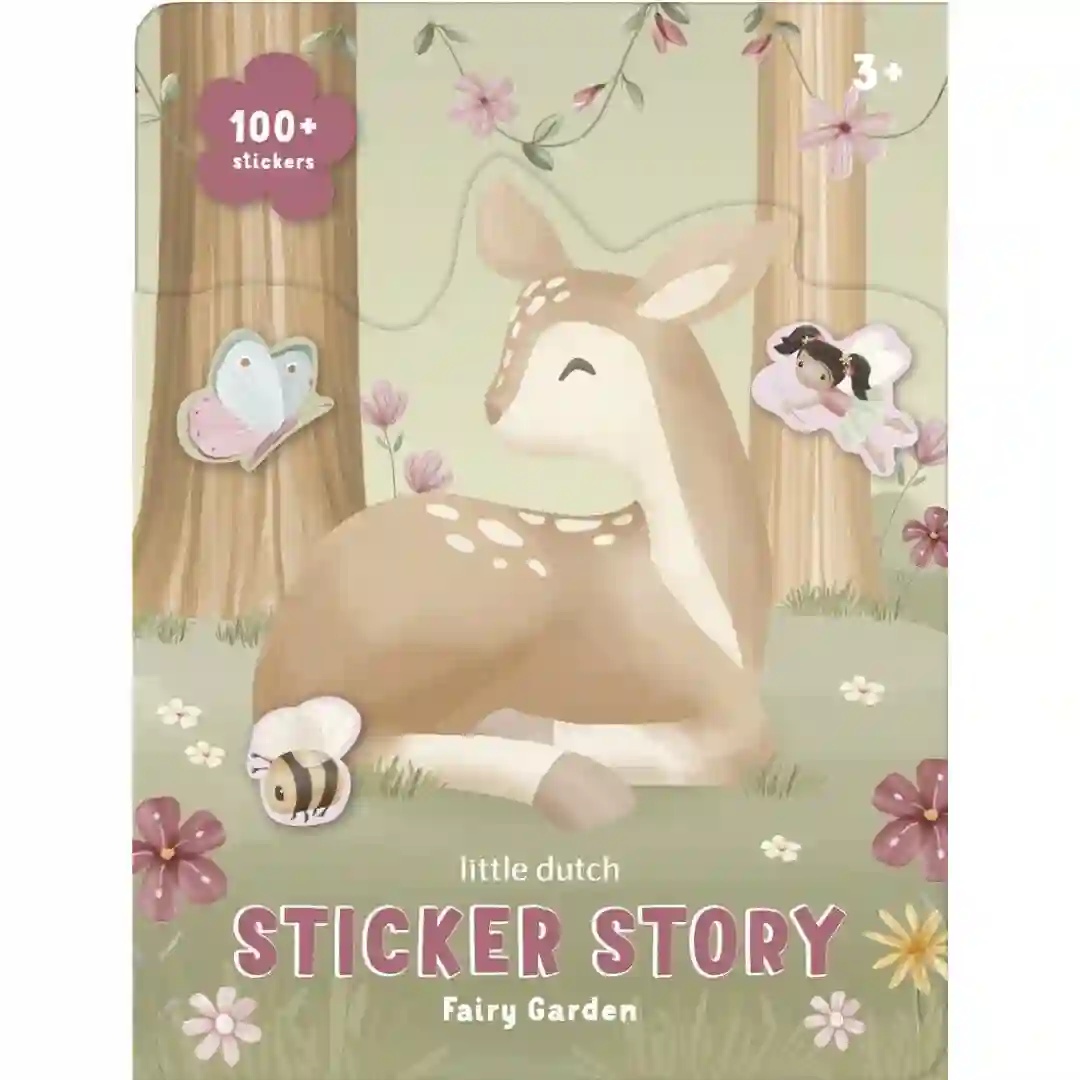 Libro de pegatinas Fairy Garden