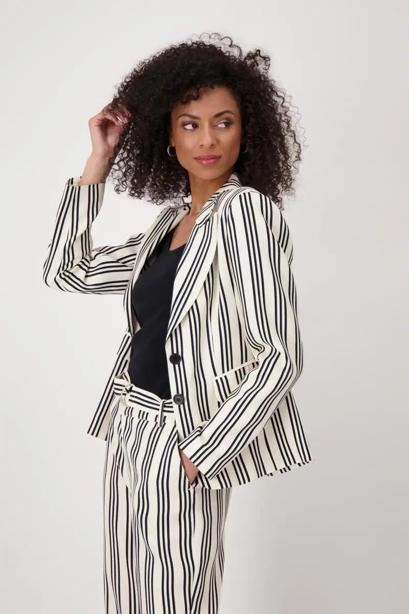 Chaqueta MONARI de rayas - Imagen 2