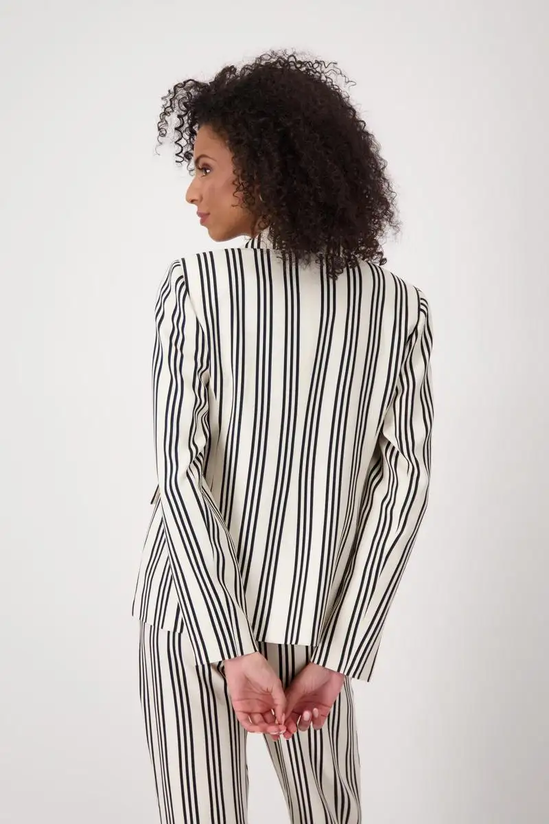 Chaqueta MONARI de rayas - Imagen 3