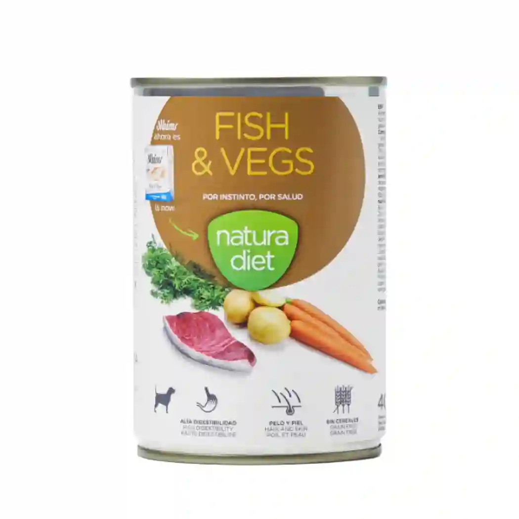 Natura Diet Dog Fish & Vegs 400g