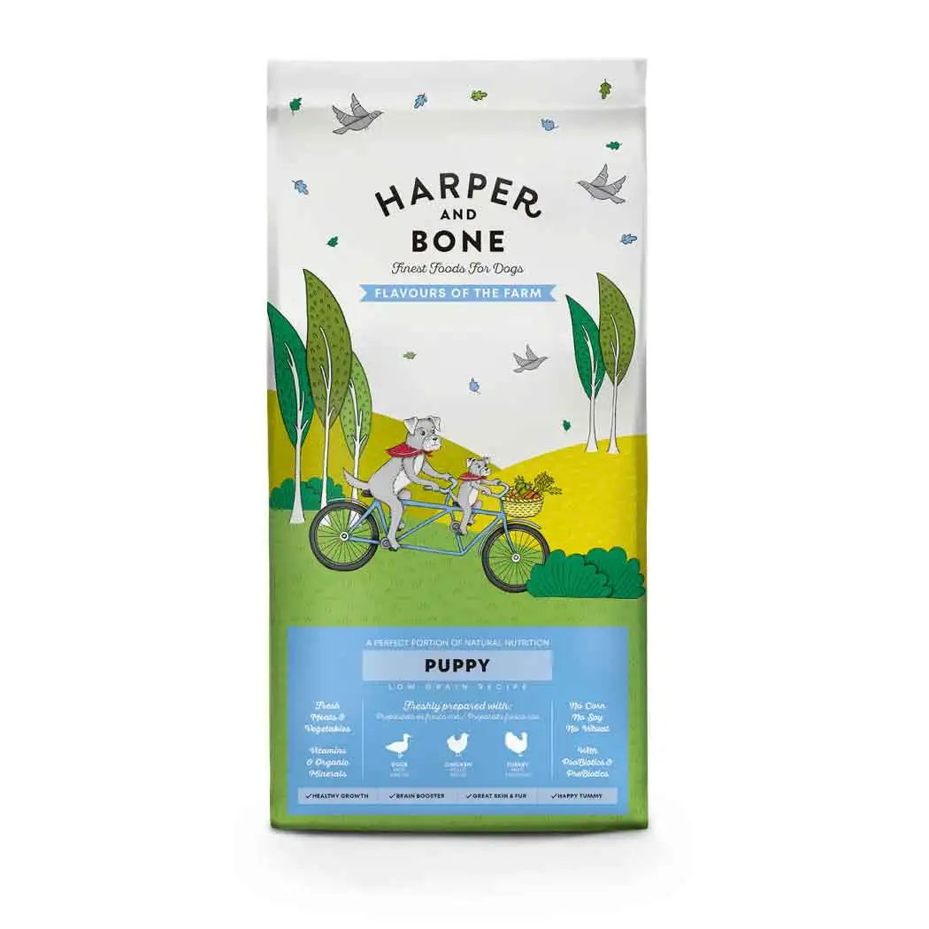 Harper and Bone Puppy Dog Flavours of The Farm