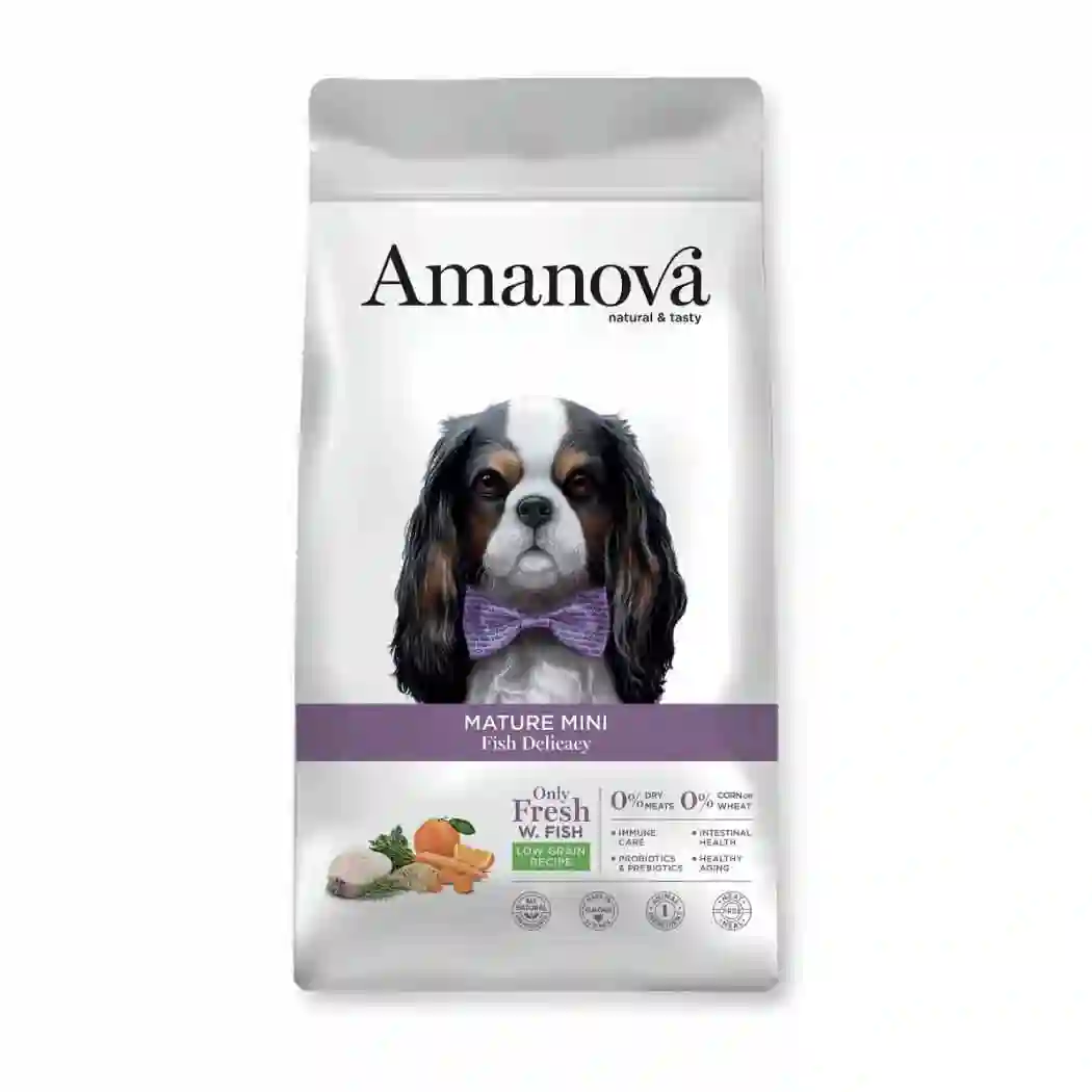 Amanova Adult Dog Mature Mini Fish Delicacy