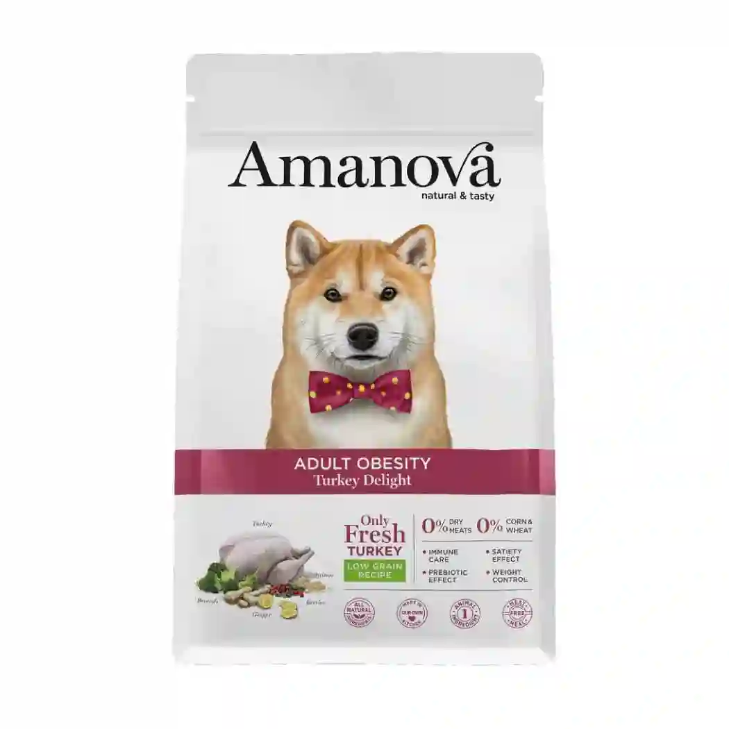 Amanova Adult Dog Obesity Turkey Delight