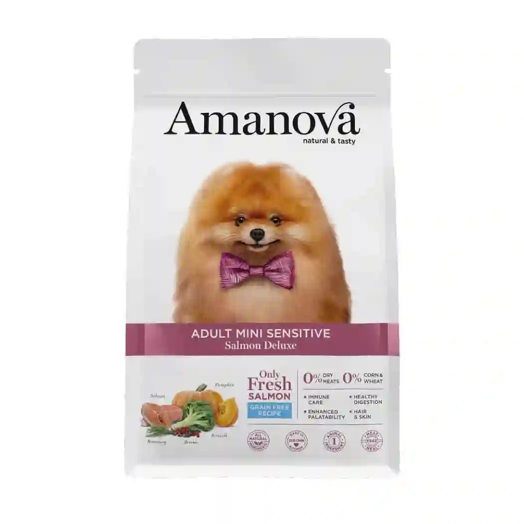 Amanova Adult Dog Mini Sensitive Salmon Deluxe