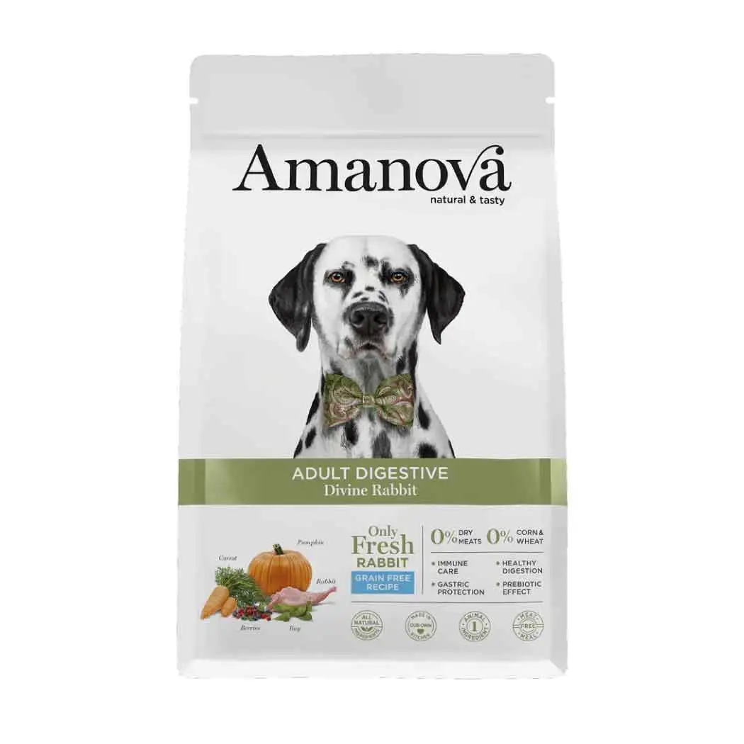 Amanova Adult Dog Digestive Divine Rabbit