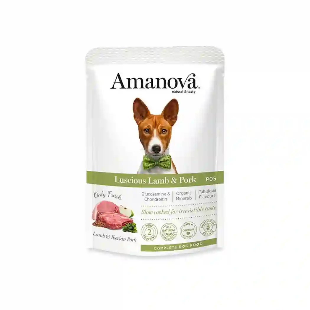 Wet Amanova Adult Dog Luscious Lamb & Pors