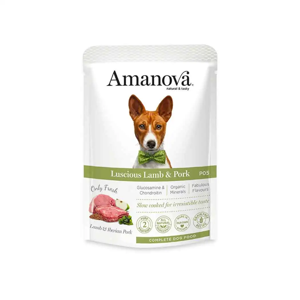 Wet Amanova Adult Dog Luscious Lamb & Pors