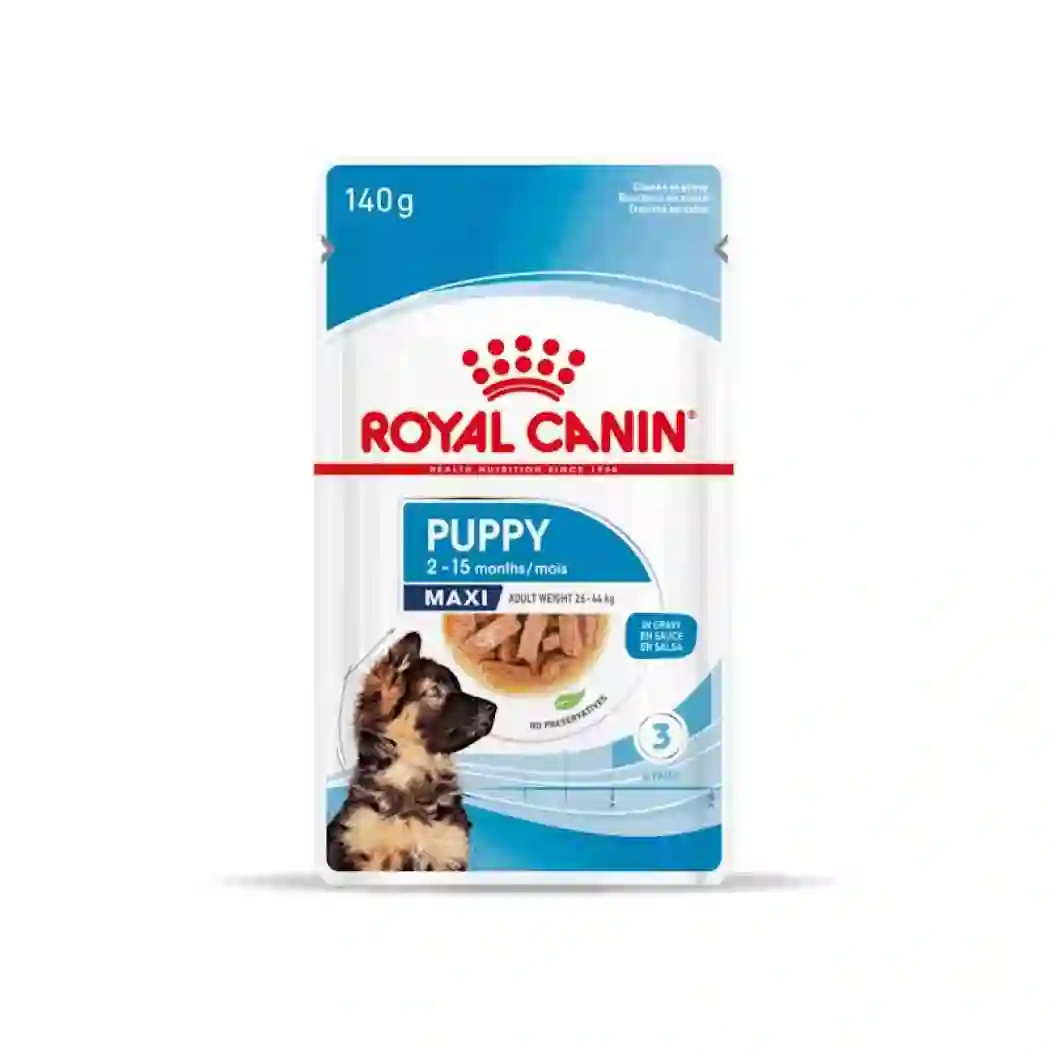 Royal Canin húmedo PUPPY - MAXI - Chunks in gravy 140g