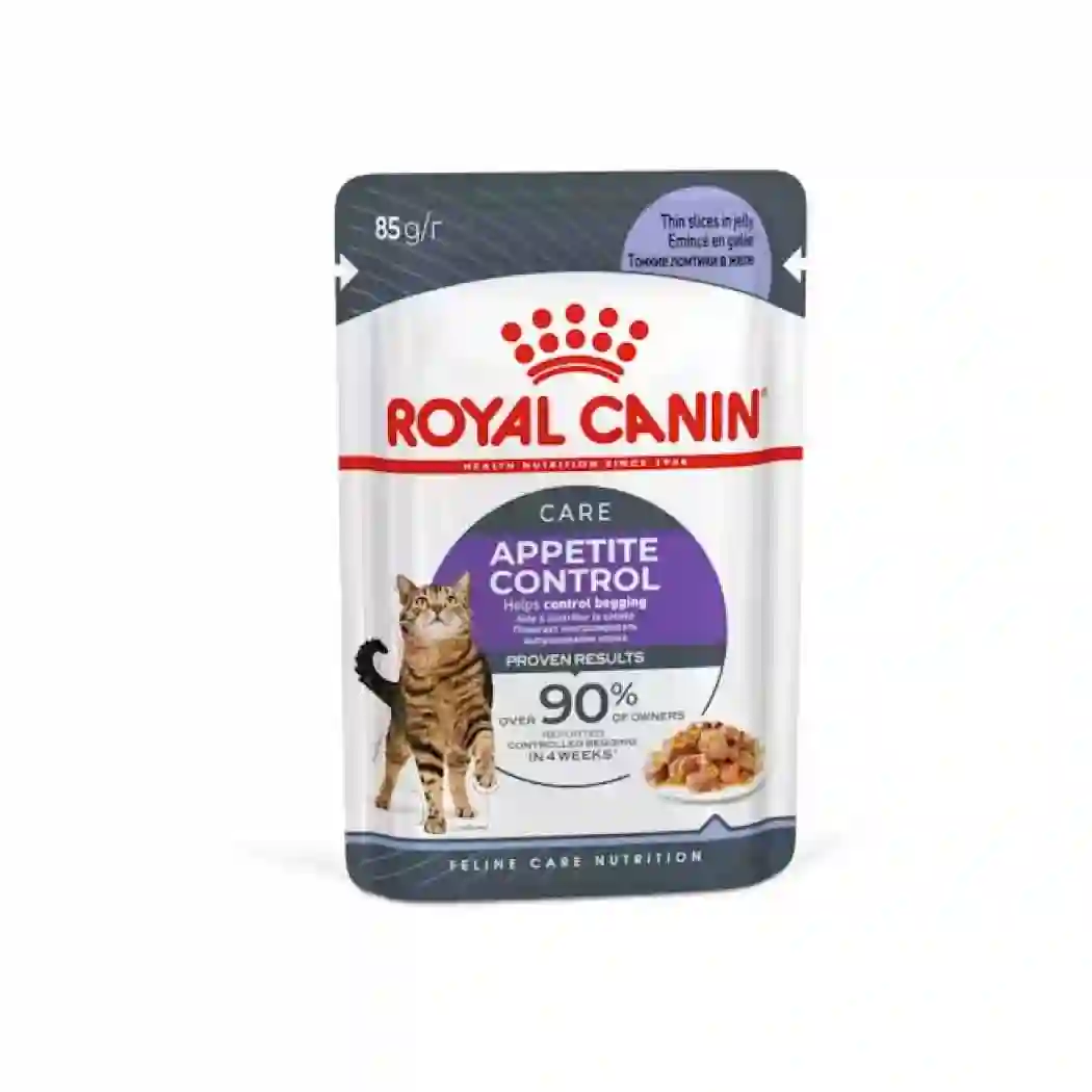 Royal Canin húmedo Appetite Control Care Finas láminas en gelatina 85g