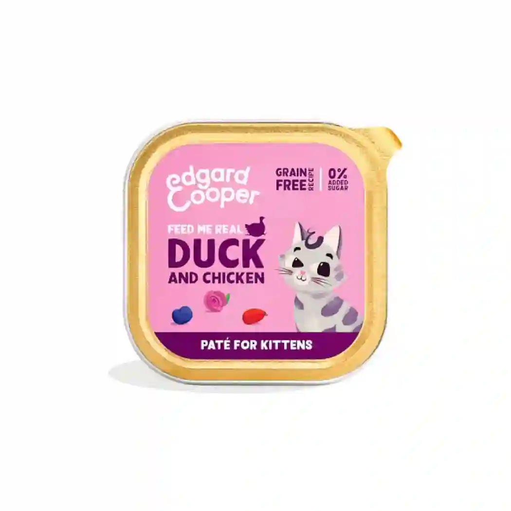 Edgard & Cooper Cat Tarrina with duck and chicken kitten