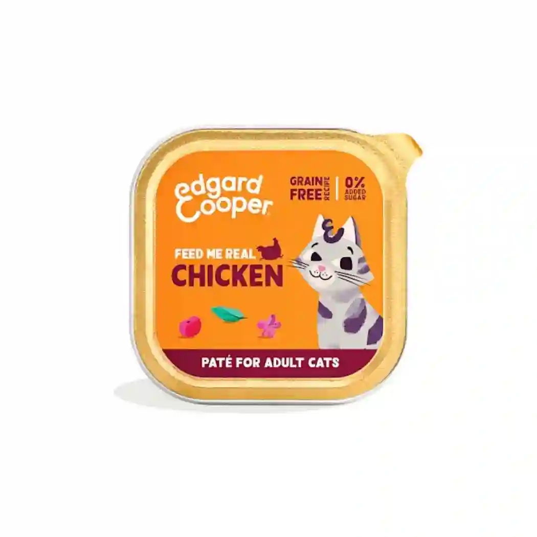 Edgard & Cooper Cat Tarrina with chicken in pate