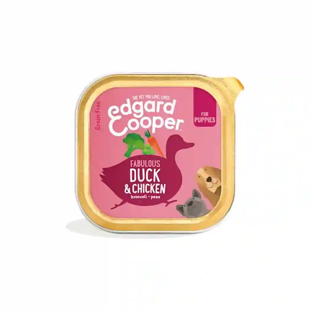 Edgard & Cooper Tarrina with duck and dog chicken