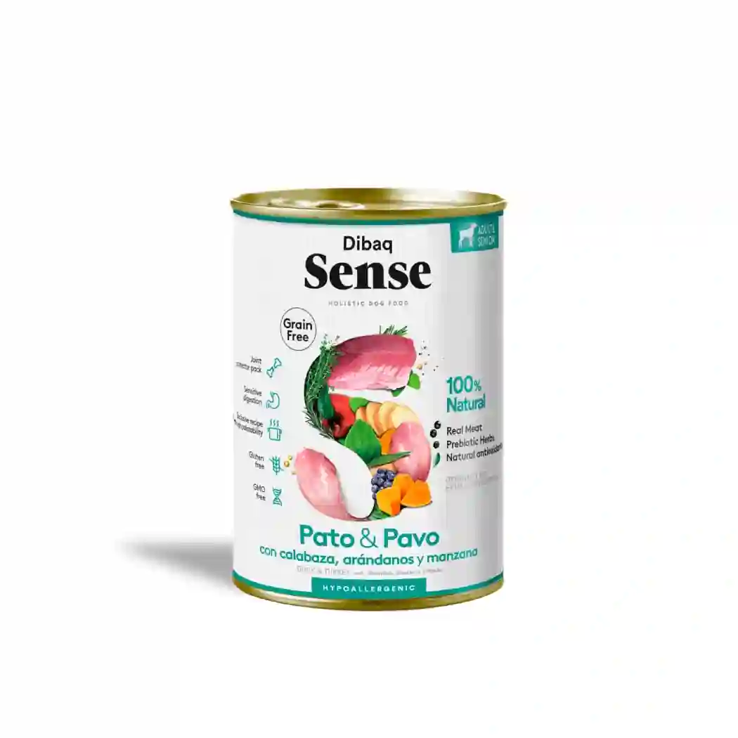 Dibaq Sense can duck and turkey 380g