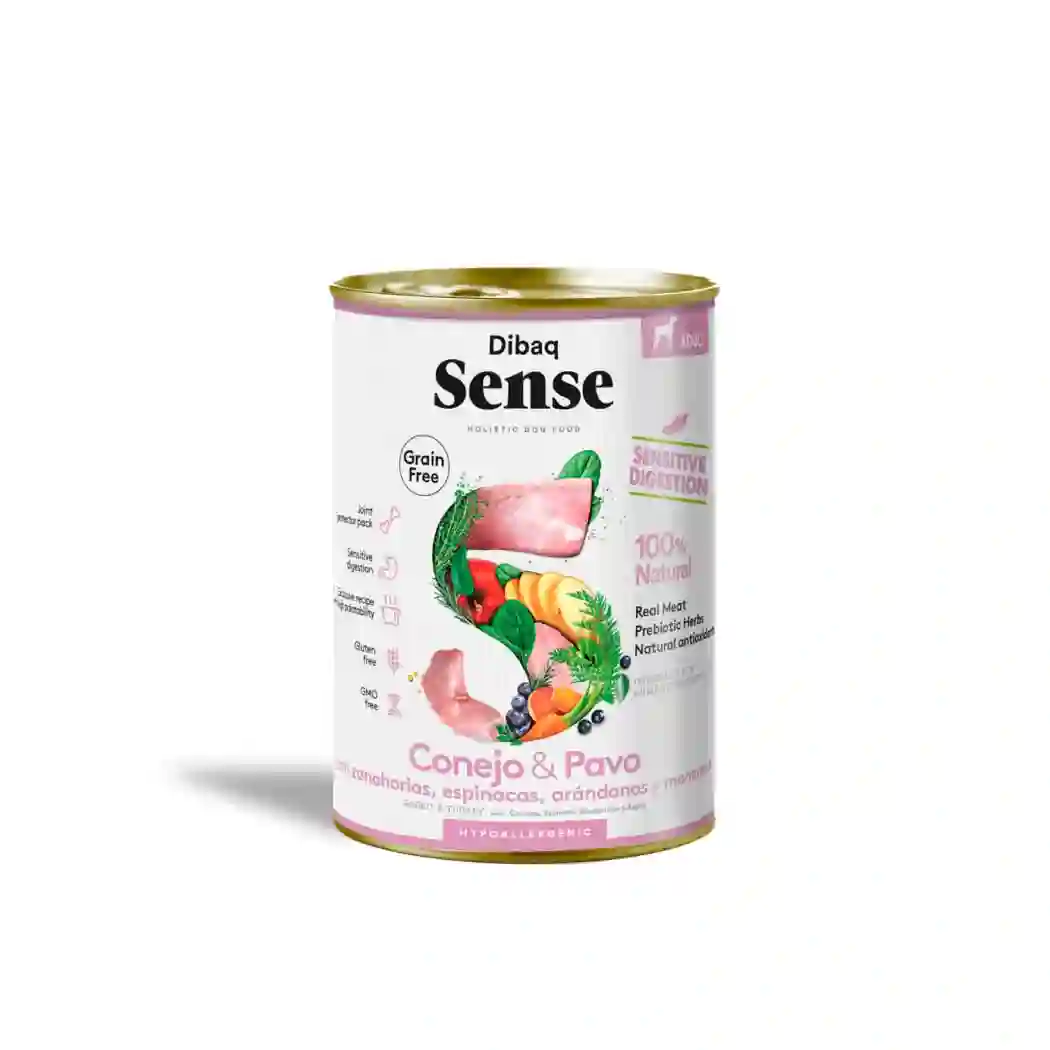 Dibaq Sense can rabbit and turkey