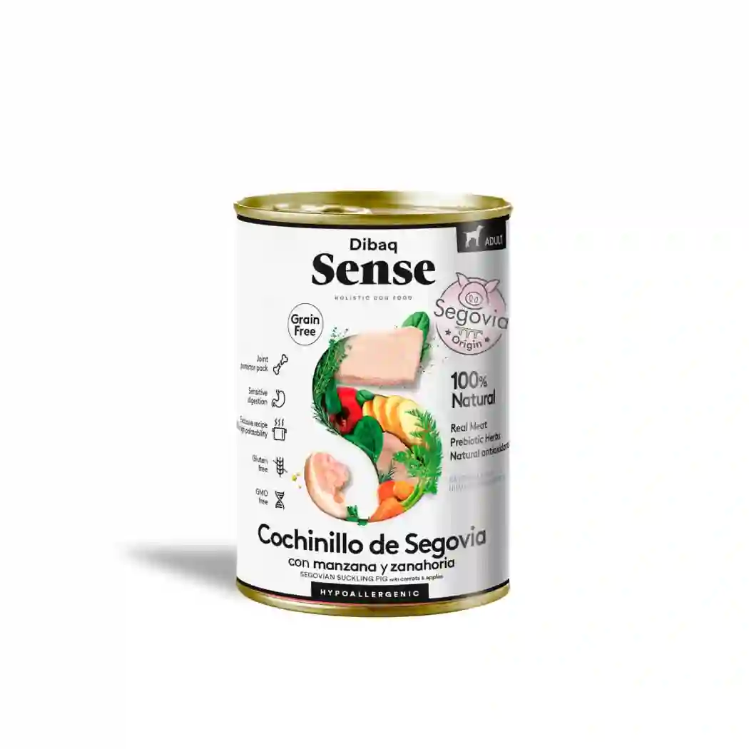 Dibaq Sense can Segovia 380g pig