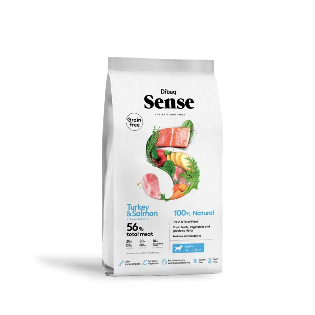 Dibaq Sense Grain Free Salmon and Povo (puppy)