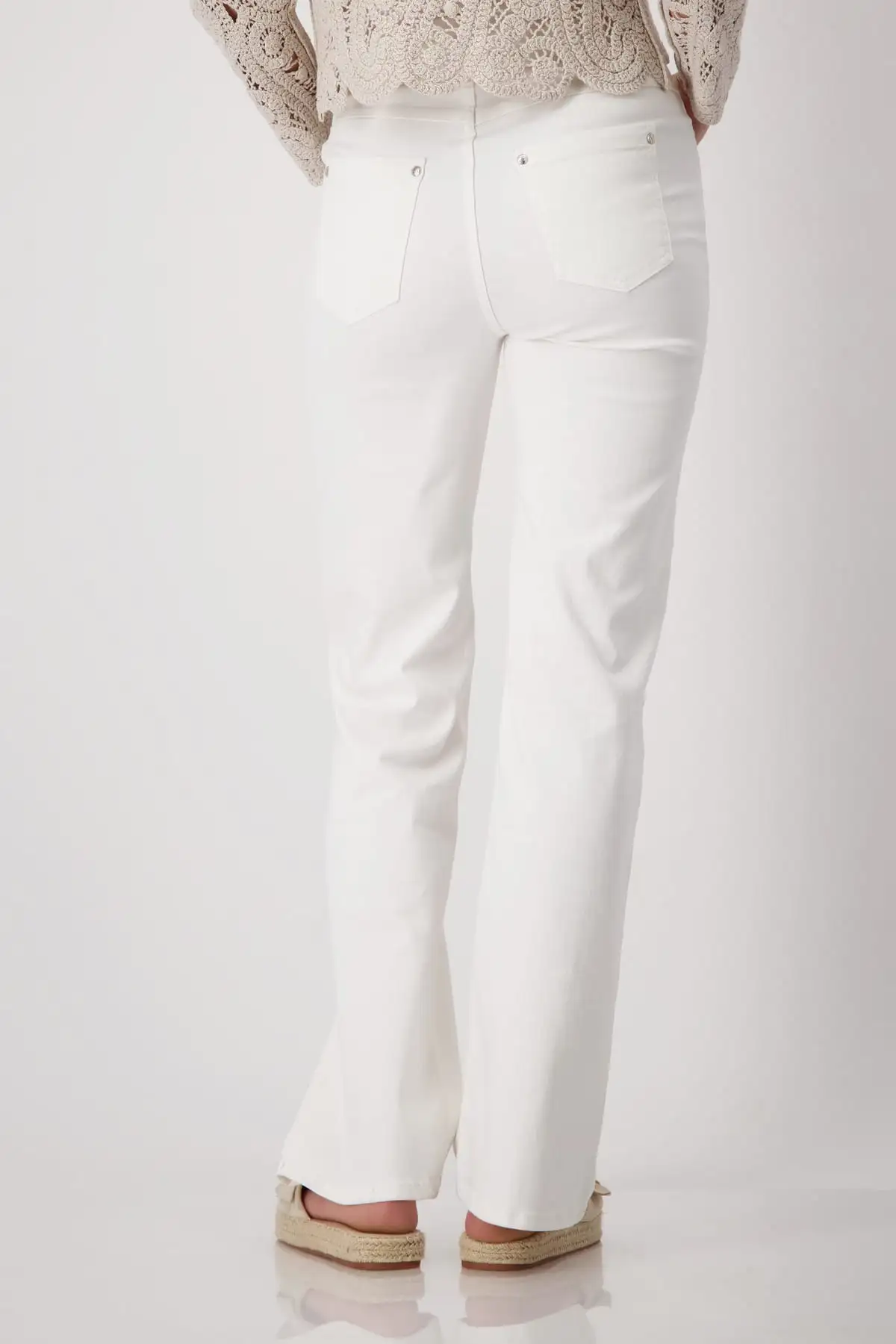 Pantalón MONARI vaquero bordado - Imagen 3