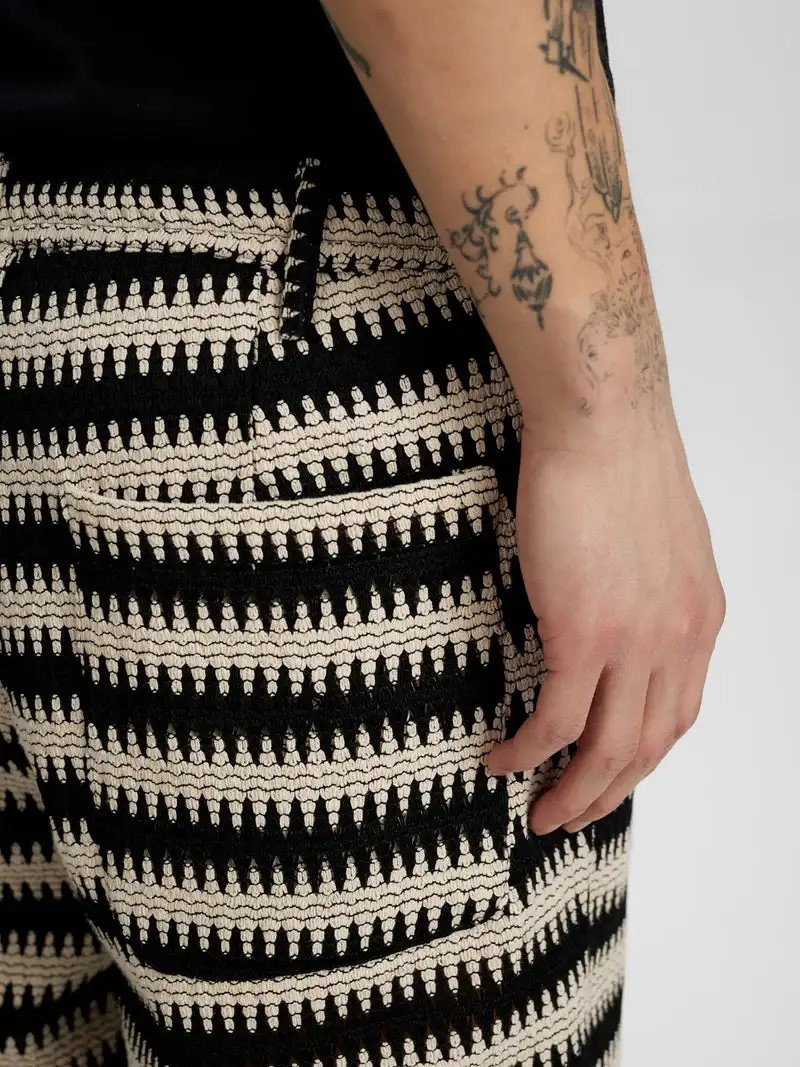 Short de punto NEGRO - Imagen 5