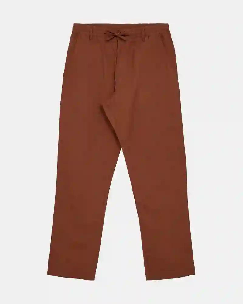 PANTALÓN CON CORDÓN TERRACOTA