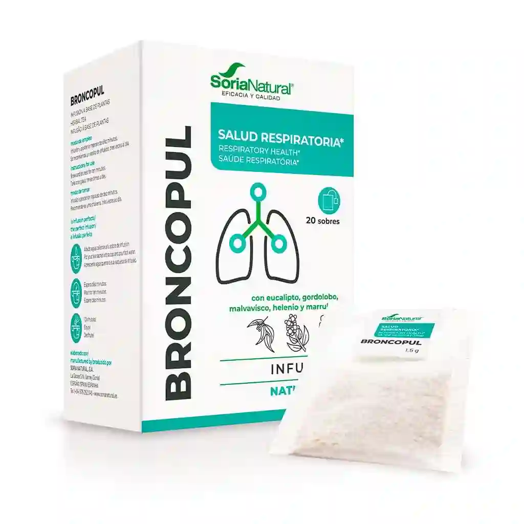 Broncopul Soria Natural 20 envelopes