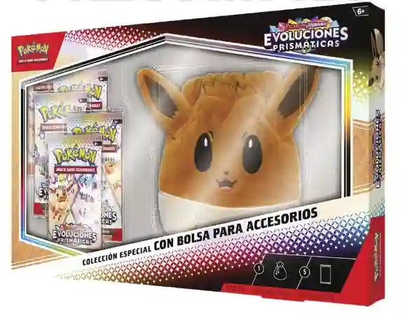 Evoluciones Prismaticas  Coleccion Especial Con Bolsa Para Accesorios (Español)
