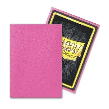 Fundas Dragon Shield Tamaño Japonés (59x86mm) - Rosa Diamante (60)