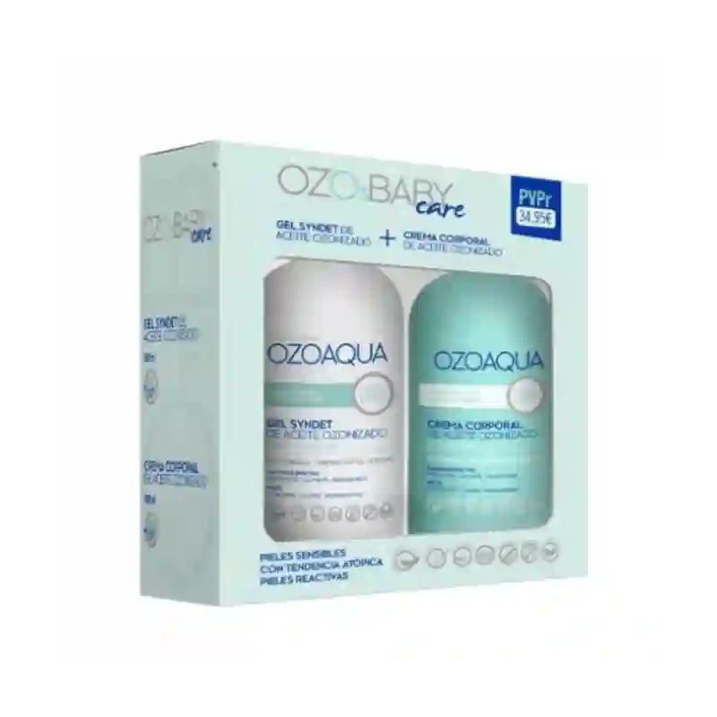 Ozoaqua ozobaby gel 500 ml + body cream 500 ml