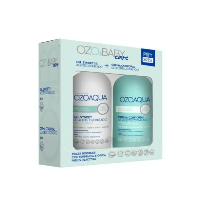 Ozoaqua ozobaby gel 500 ml + body cream 500 ml