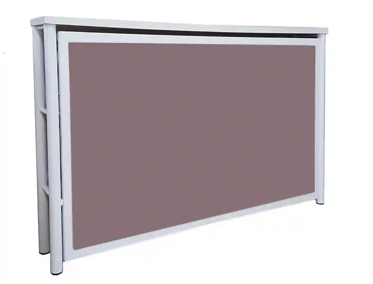 Metallic marriage bed