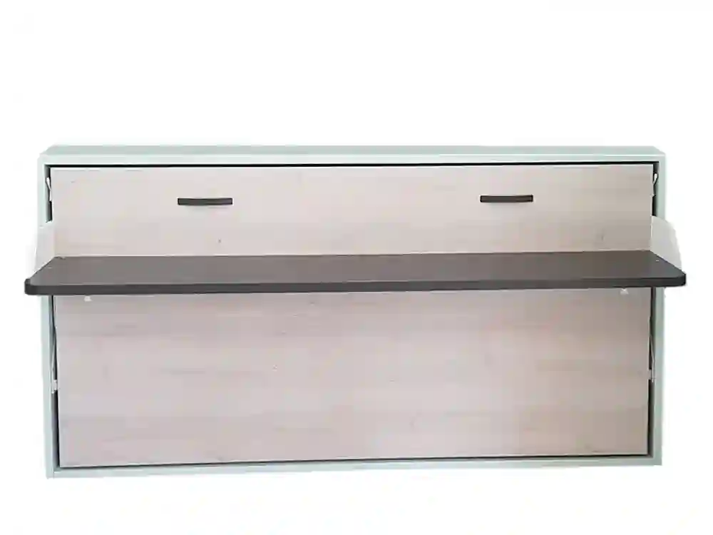 Horizontal folding bed with study table 90 and 105 premium
