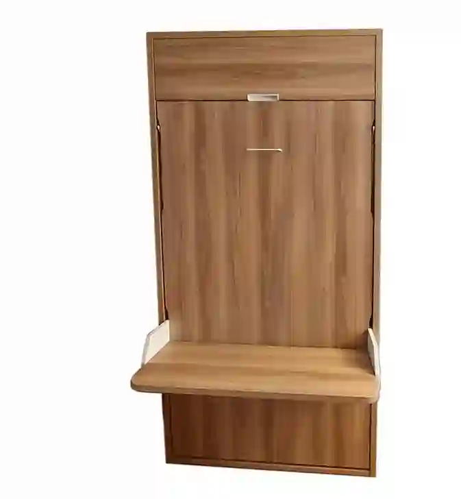 90 and 105 vertical folding bed with study table