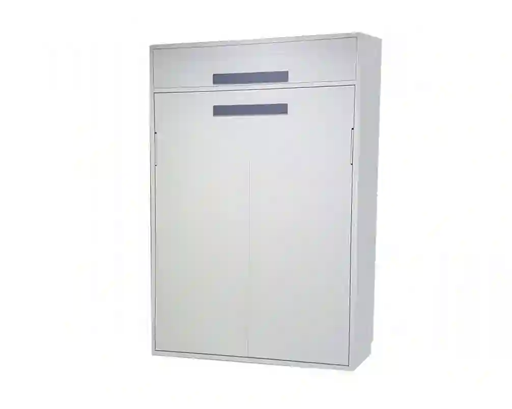 Lacquered marriage vertical bed