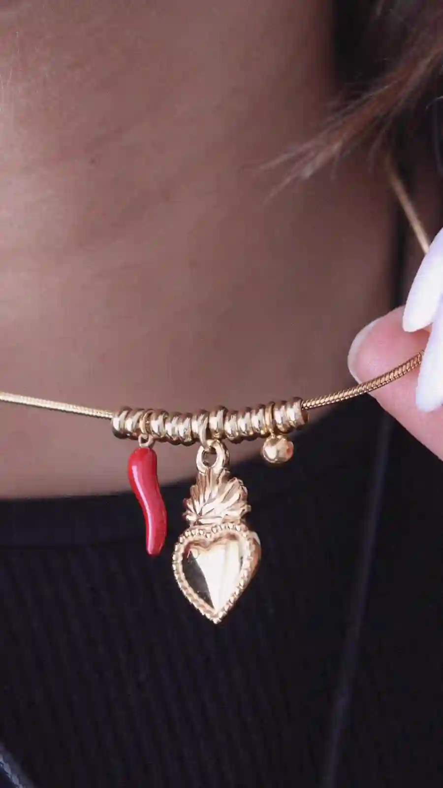 Collar Corazón Fuerte