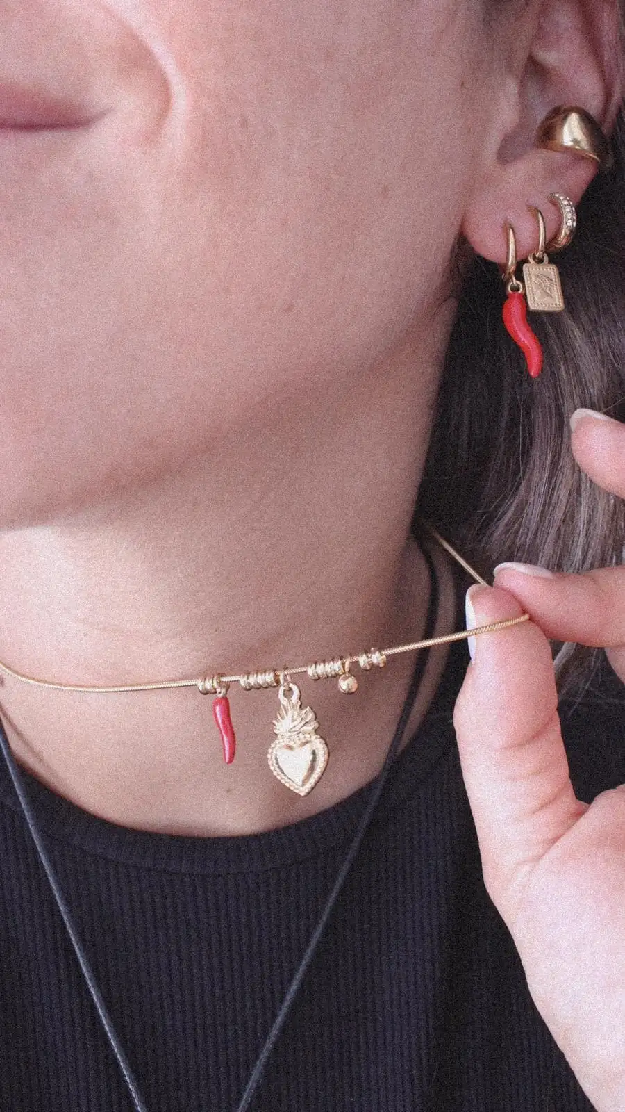 Collar Corazón Fuerte - Imagen 6