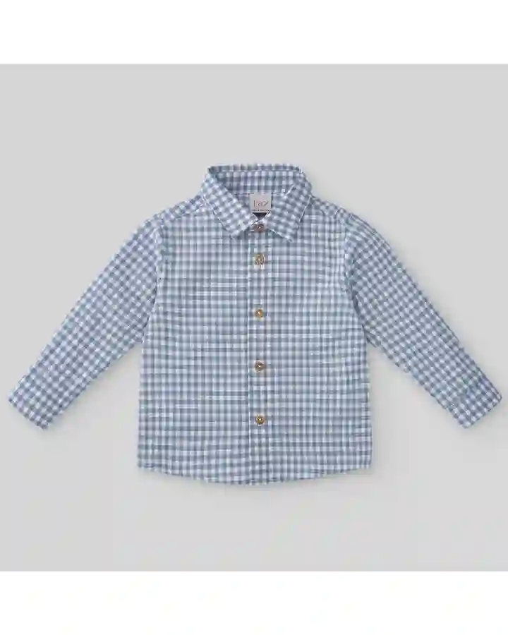 Camisa cuadros niño "Bohemia" Paz Rodríguez"