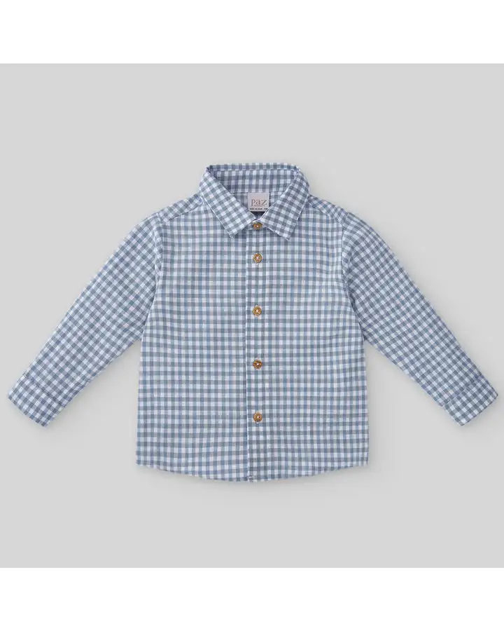 Camisa Cuadros "Bohemia" Paz Rodríguez "
