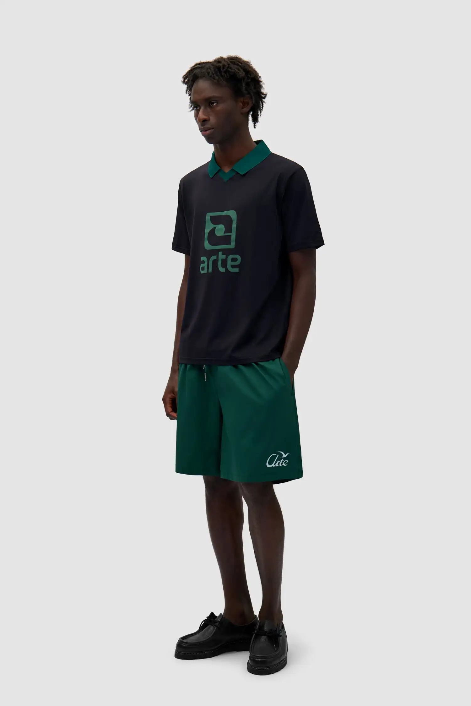 Arte Antwerp Birds Logo Shorts - Imagen 2